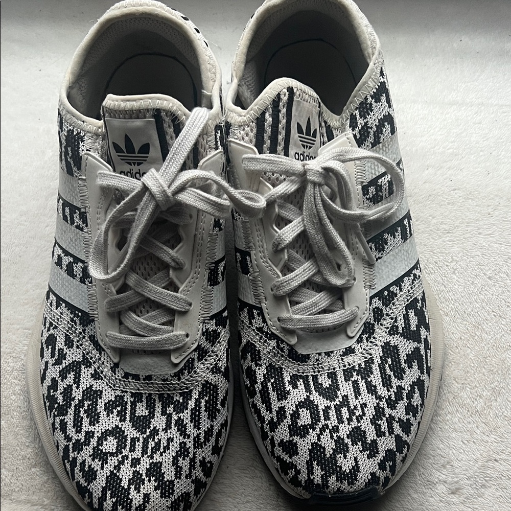 Adidas leopard Knit Sneakers
